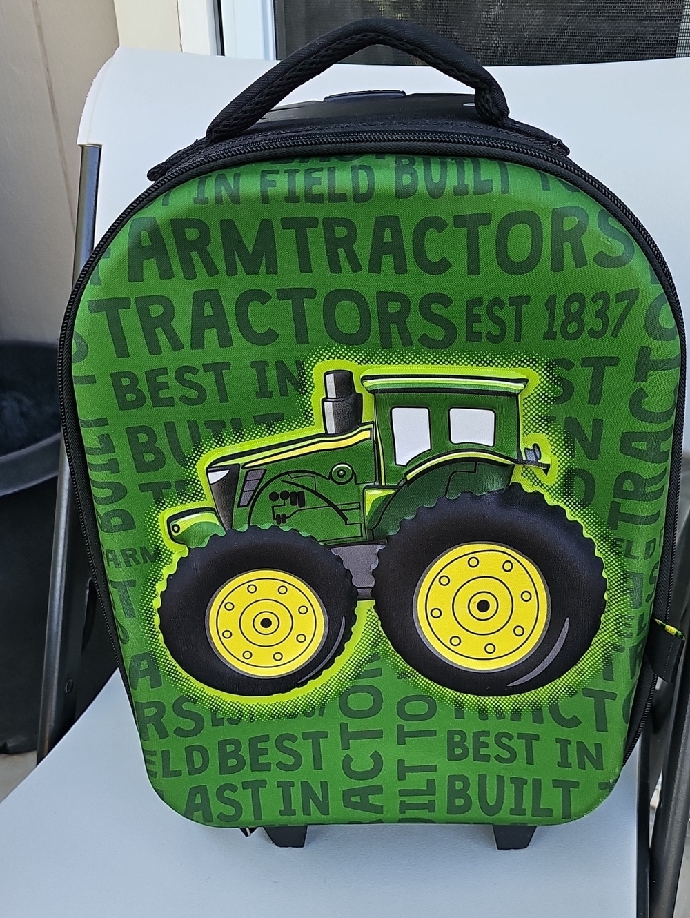 John Deere Boy's Roller Bag, Green, One Size
